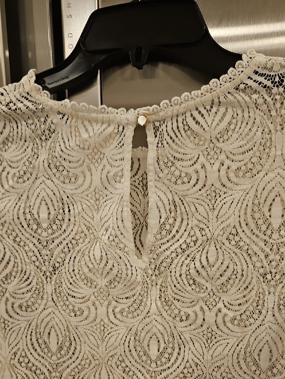 💕SEZANE💕 Cyrielle Blouse ~ Ecru 34 NWOT - Picture 15 of 16